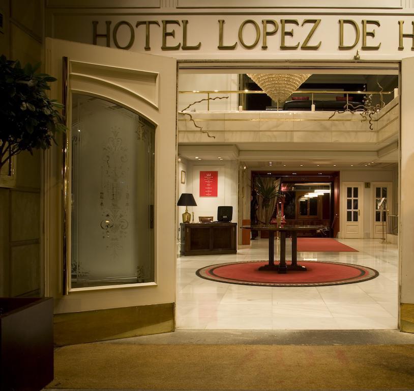 Hotel Lopez De Haro Більбао Екстер'єр фото Entrance to the hotel